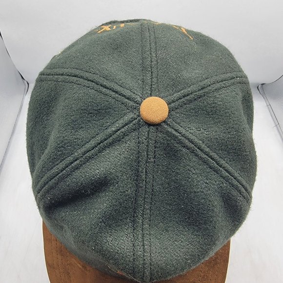 Pebble Beach Travaux Green Brown Hat Cap Adjustable Golf Outdoors Casual - Picture 6 of 8